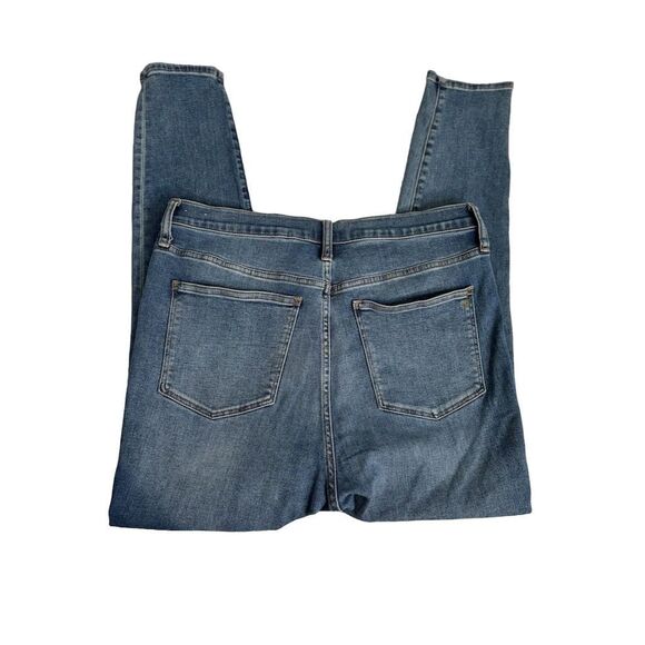 Madewell Women's 10" Roadtripper High Rise Skinny Jeans Blue Size 32 - Picture 1 of 9